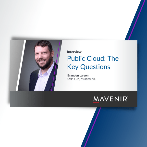 Public Cloud: The Key Questions