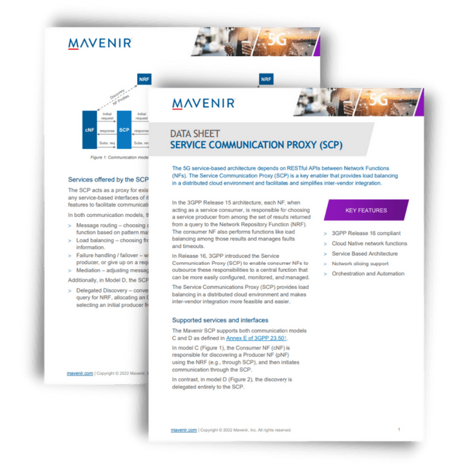 Service Communication Proxy (SCP)