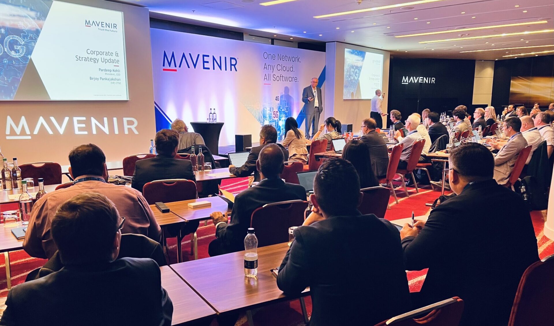 Pardeep Kohli, President, Chief Executive Officer, speaks at Mavenir's Analyst Event