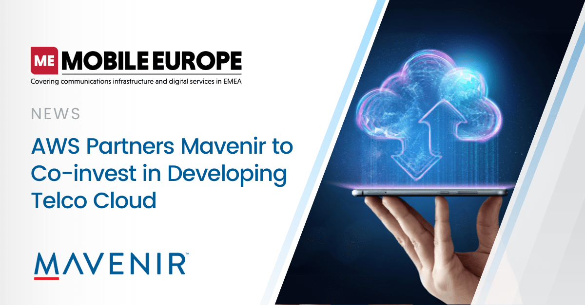 AWS Partners Mavenir to Co-invest in Developing Telco Cloud - Social Post