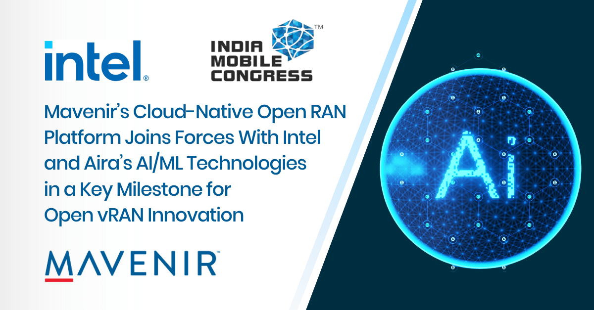 Intel and Mavenir Accelerate AI Benefits for Open vRAN at IMC24