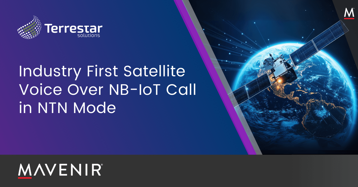 Industry First Satellite Voice Over NB-IoT Call in NTN Mode