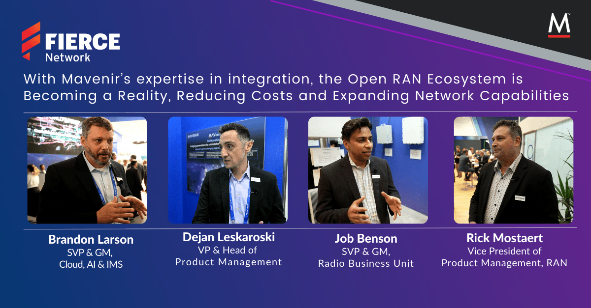 AI, Open RAN, and 5G Monetization: Mavenir’s Insights at MWC